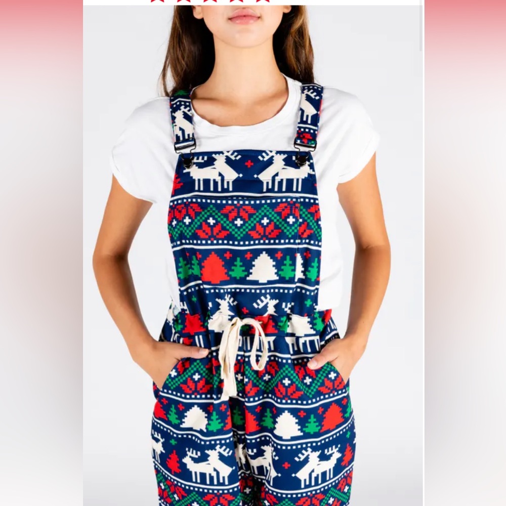 Shinesty Caribou Lou Christmas overalls Really cute. Worn once! Medium